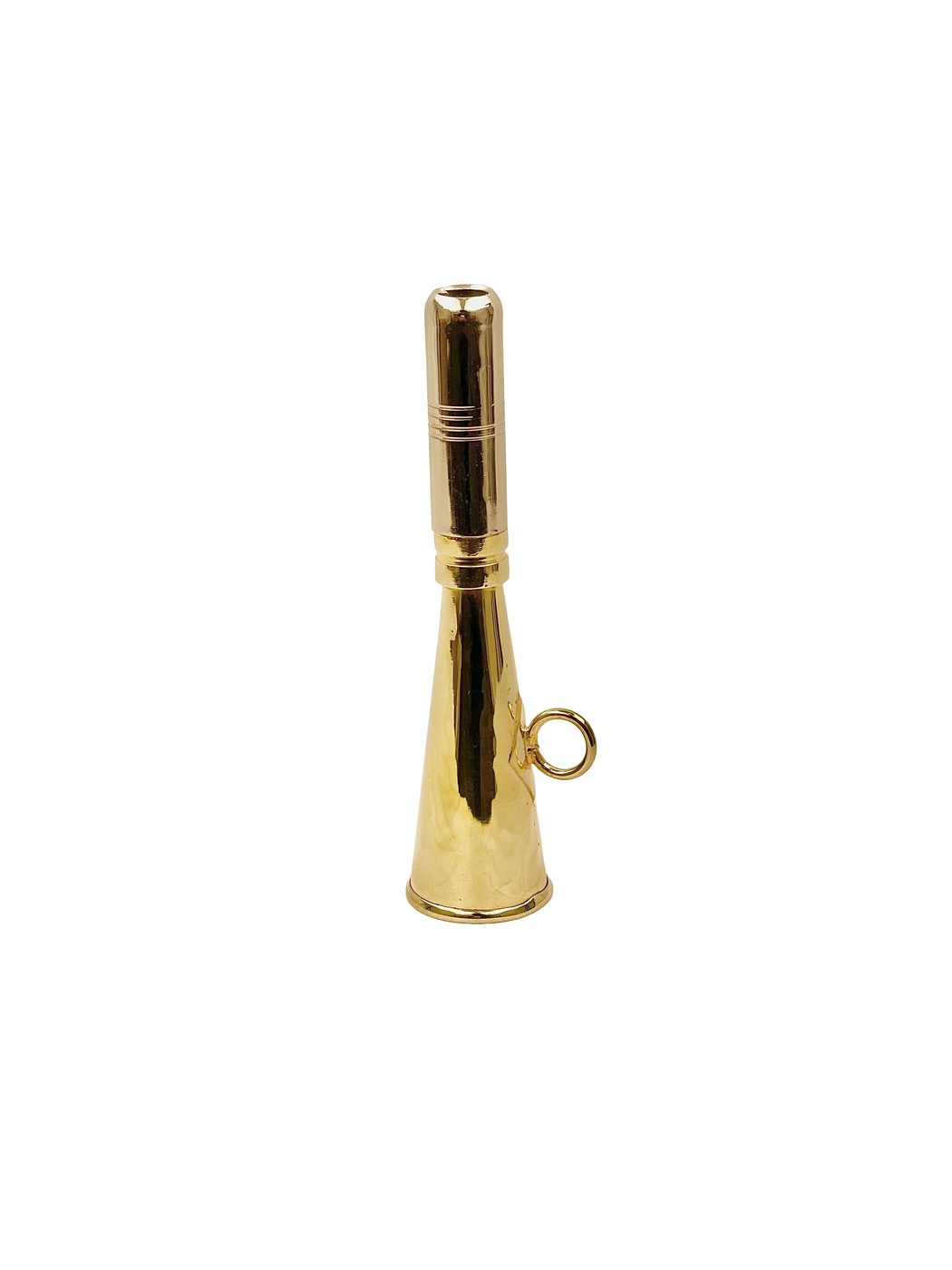 Brass Hunting Horn — 12cm