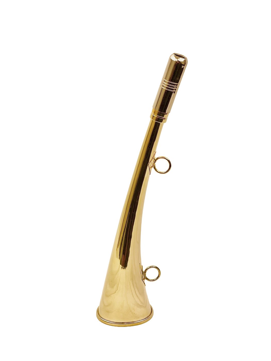 Brass Hunting Horn — 22cm