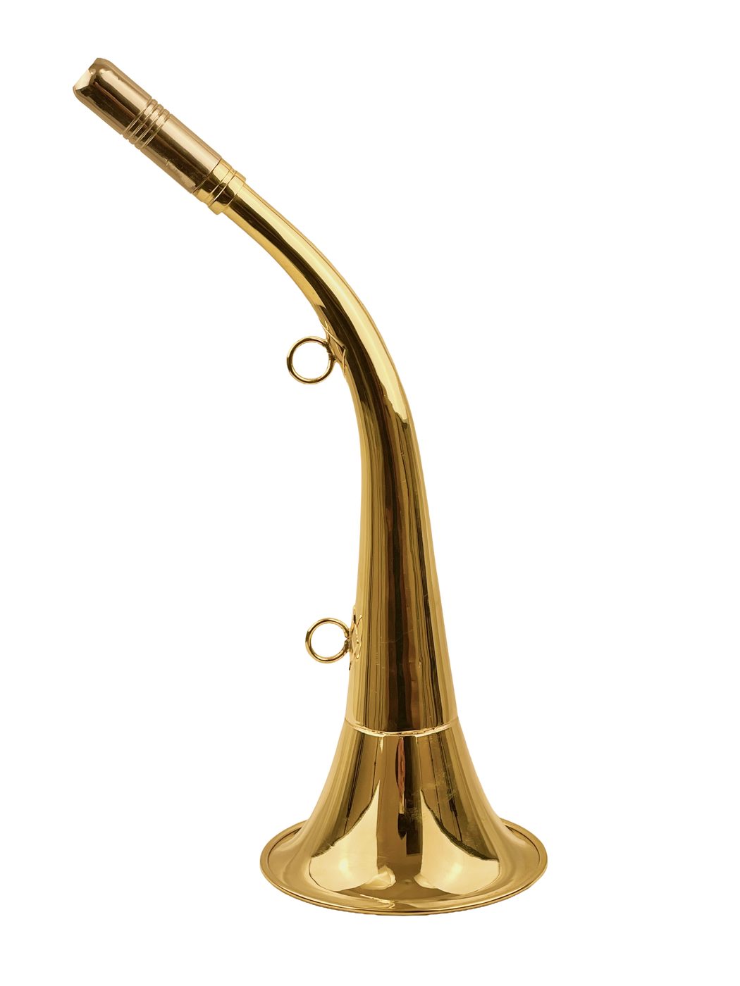 Brass Hunting Horn — 40cm